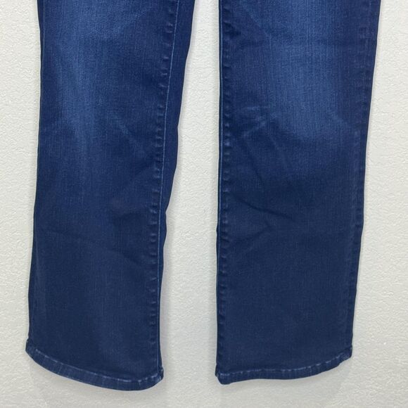 AYR Jeans Womens 28 Blue Sweetest Thing Stretch Denim Cropped Straight Made USA - Picture 4 of 10